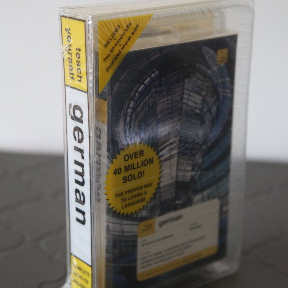 Brand new Teach Yourself German CD-Textbook